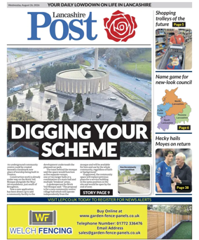 Cover of Lancashire Evening Post