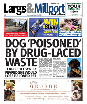 Cover of Largs & Millport Weekly News