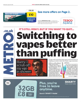 Cover of Metro (UK)