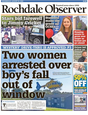 Cover of Rochdale Observer