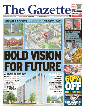 Cover of Teesside Evening Gazette