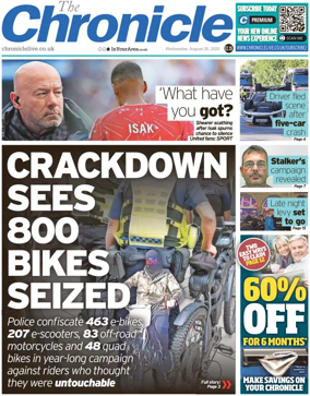 Cover of The Chronicle (UK)