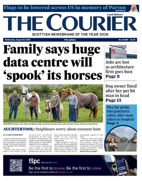 Cover of The Courier & Advertiser (Fife Edition)
