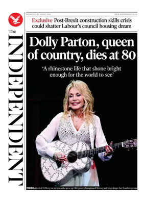 Cover of The Independent