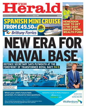 Cover of The Plymouth Herald