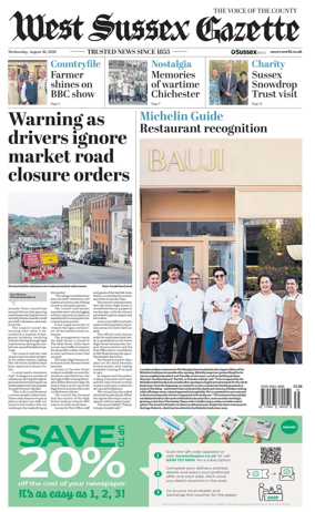 Cover of West Sussex Gazette