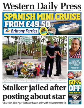 Cover of Western Daily Press