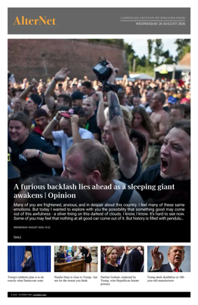 Cover of AlterNet