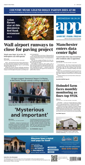 Cover of Asbury Park Press