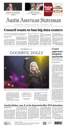 Cover of Austin American-Statesman