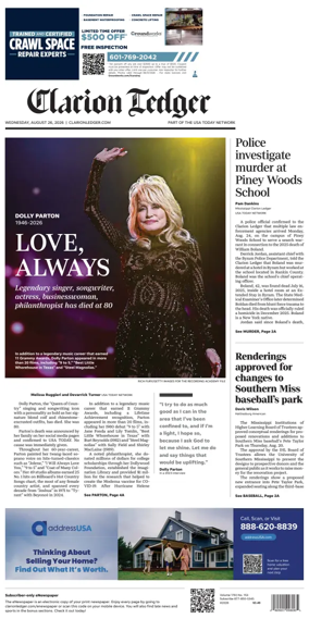 Cover of Clarion Ledger
