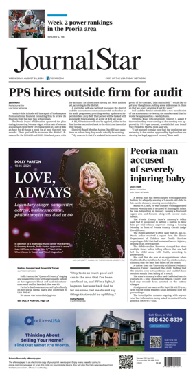 Cover of Journal Star (Peoria)
