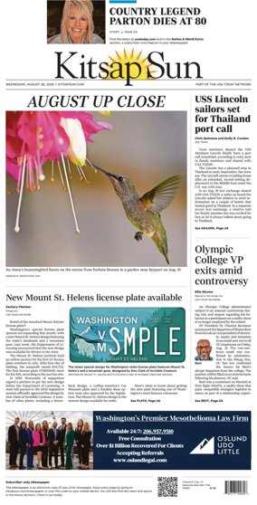 Cover of Kitsap Sun