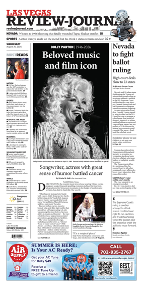 Cover of Las Vegas Review-Journal