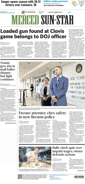 Cover of Merced Sun-Star