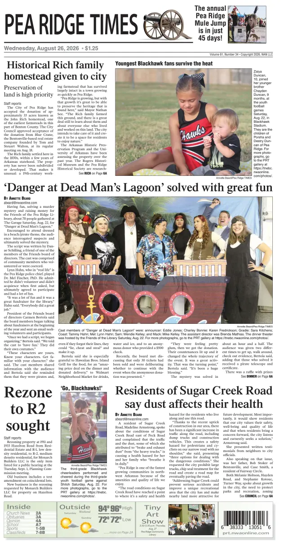 Cover of Pea Ridge Times