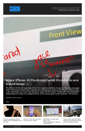 Cover of Phone Arena - Compiled Edition