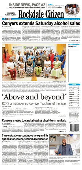 Cover of Rockdale Citiizen