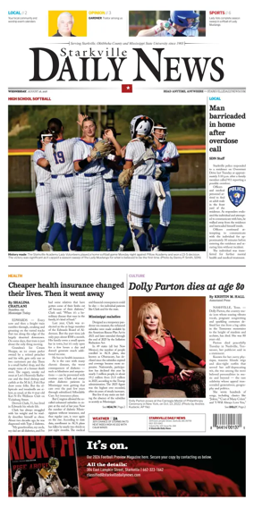Cover of Starkville Daily News