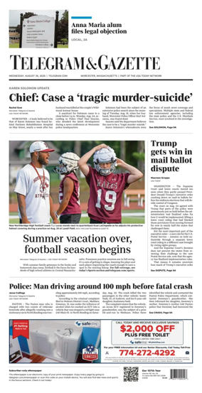 Cover of Telegram & Gazette