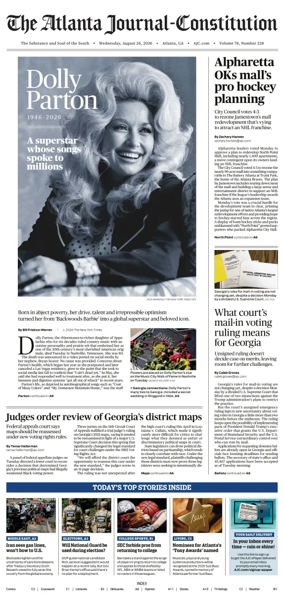 Cover of The Atlanta Journal-Constitution