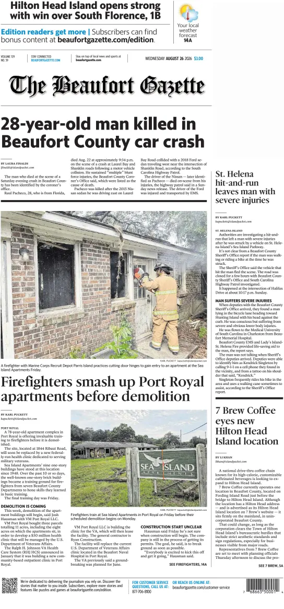 Cover of The Beaufort Gazette