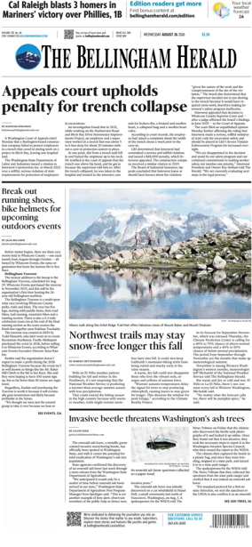 Cover of The Bellingham Herald