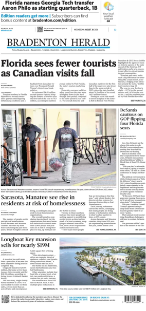 Cover of The Bradenton Herald