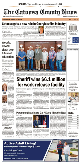 Cover of The Catoosa County News