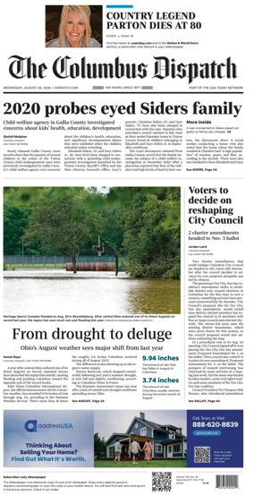 Cover of The Columbus Dispatch