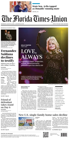 Cover of The Florida Times-Union
