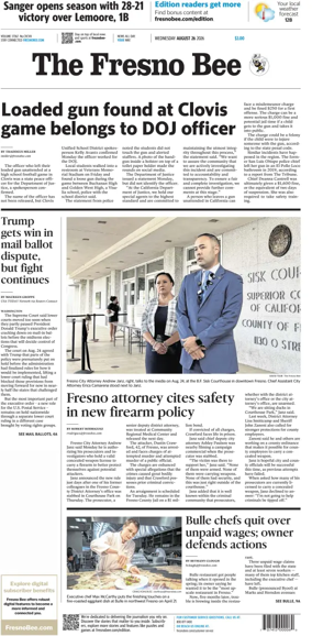 Cover of The Fresno Bee