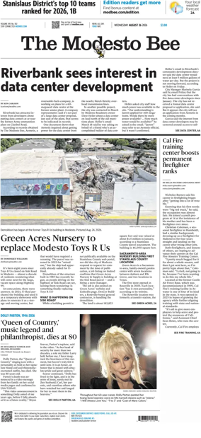 Cover of The Modesto Bee