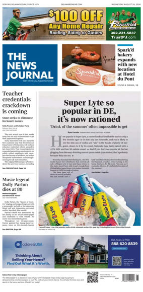 Cover of The News Journal