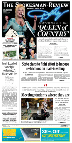 Cover of The Spokesman-Review (Spokane)