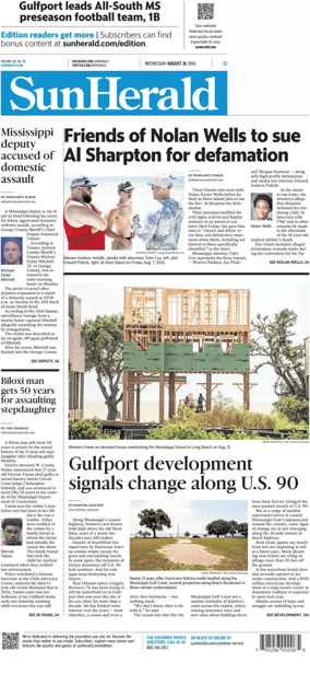 Cover of The Sun Herald