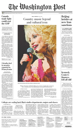 Cover of The Washington Post