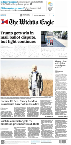 Cover of The Wichita Eagle