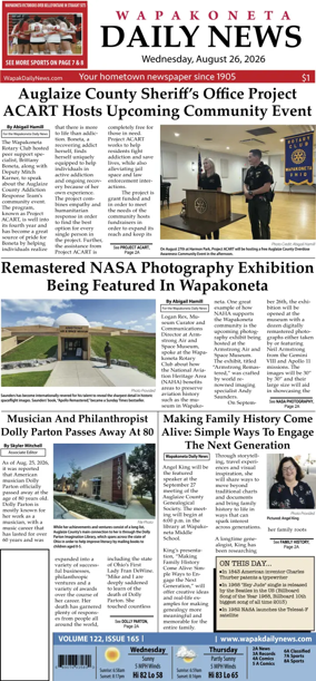 Cover of Wapakoneta Daily News