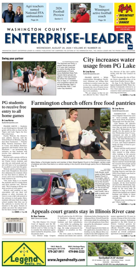 Cover of Washington County Enterprise-Leader