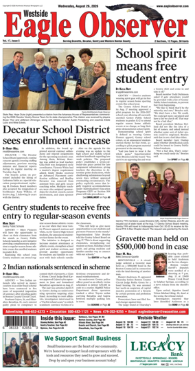 Cover of Westside Eagle-Observer