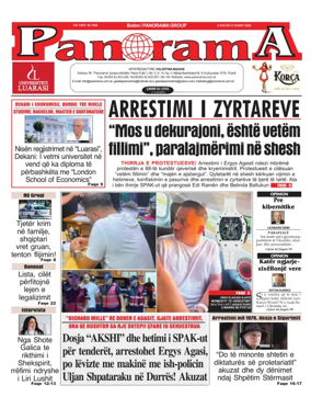 Cover of Panorama (Albania)