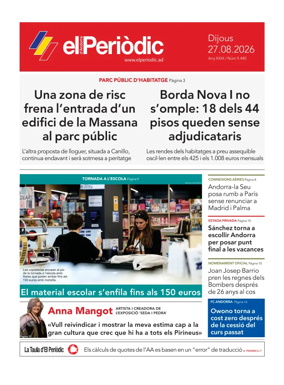Cover of El Periodic D'Andorra