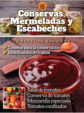 Cover of Conservas mermeladas y escabeches