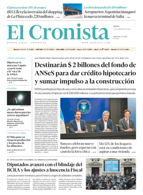 Cover of El Cronista