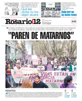 Cover of Pagina 12-Rosario 12