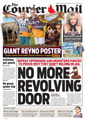 Cover of The Courier-Mail