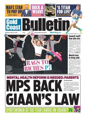 Cover of The Gold Coast Bulletin