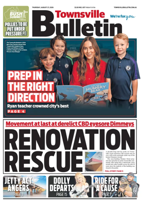 Cover of Townsville Bulletin