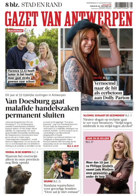 Cover of Gazet van Antwerpen Stad en Rand